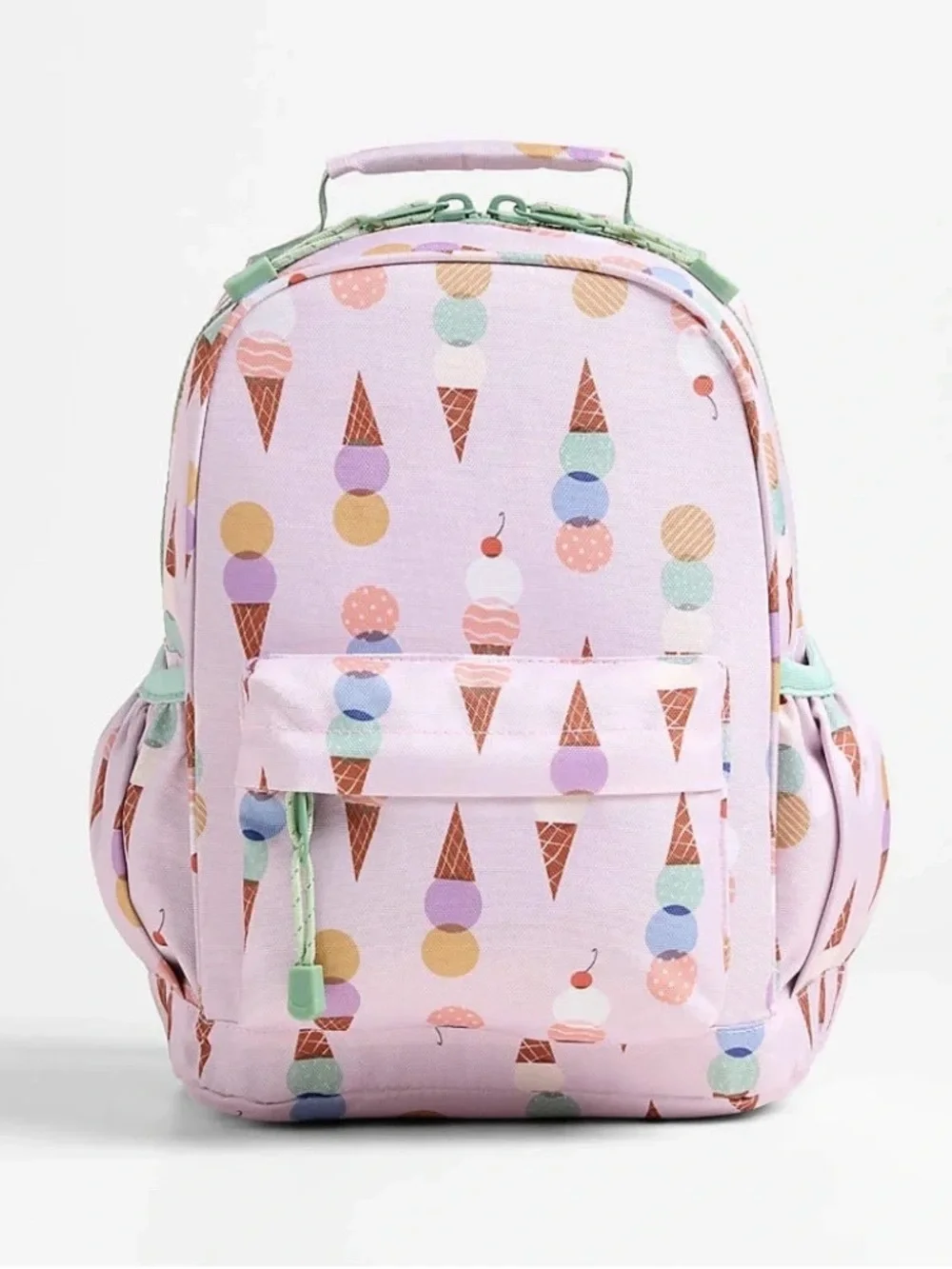 Dreamers Pastel Ivory Ice Cream Cone Medium Backpack